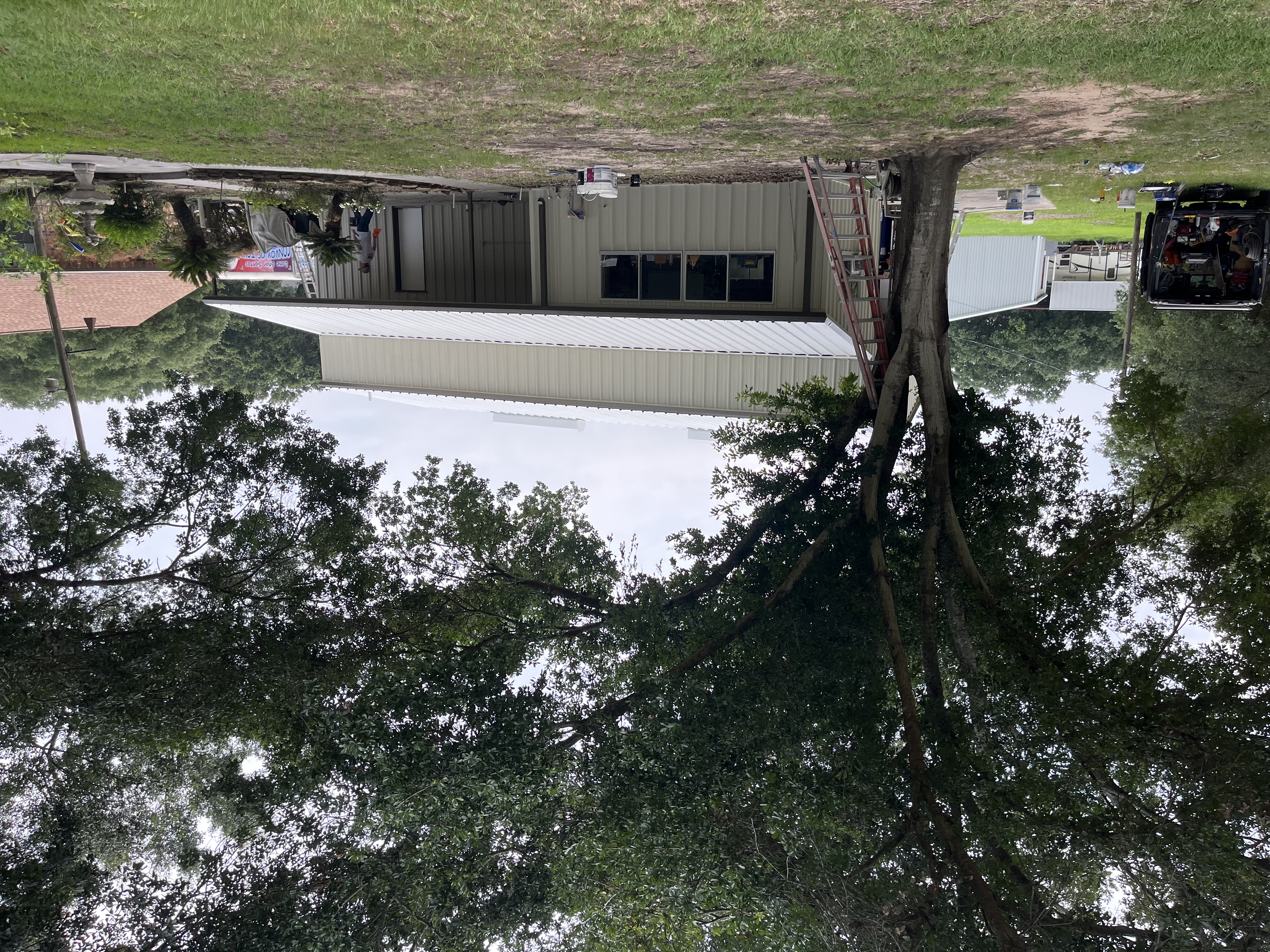Metal Roof and Metal Building Refinishing in Cypress, Texas