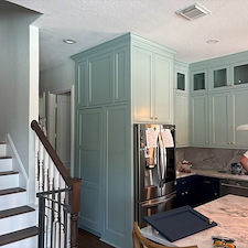 Kitchen-cabinet-painting-refinishing 1