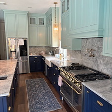 Kitchen-cabinet-painting-refinishing 2