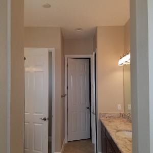 New Construction Interior Repaint In Katy, Texas